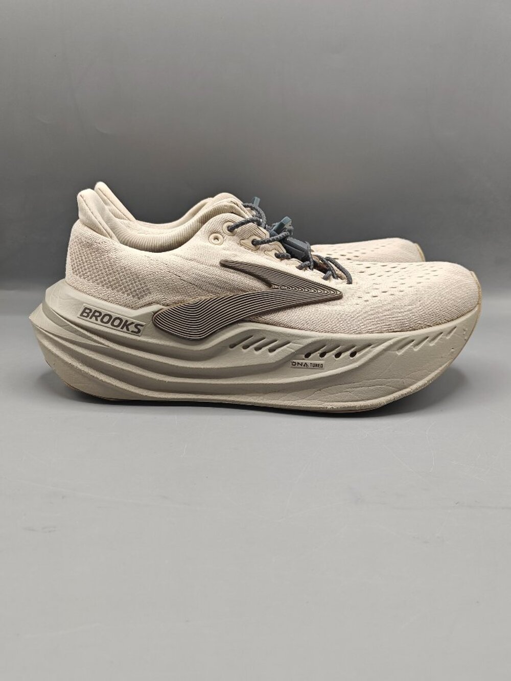 Brooks Glycerin Max Almond Peach London Fog' Women's Running Shoes 8.5 Medium B